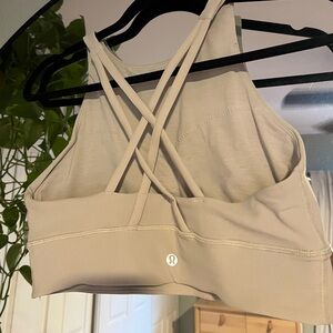 lululemon athletica ribbed longline high rise energy bra (luxtreme)